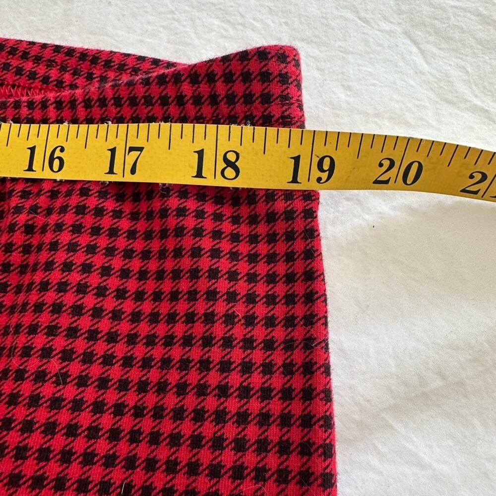 J. Jill Red Pima Cotton Leggings, size medium - Picture 5 of 7
